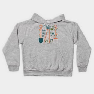 Gardeners can dig it! Kids Hoodie